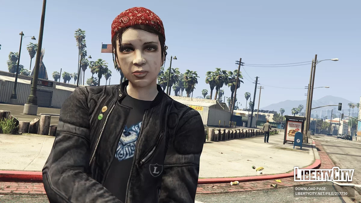 Ashley Butler из GTA TLAD / GTA 5