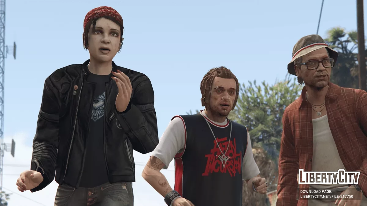 Ashley Butler из GTA TLAD / GTA 5