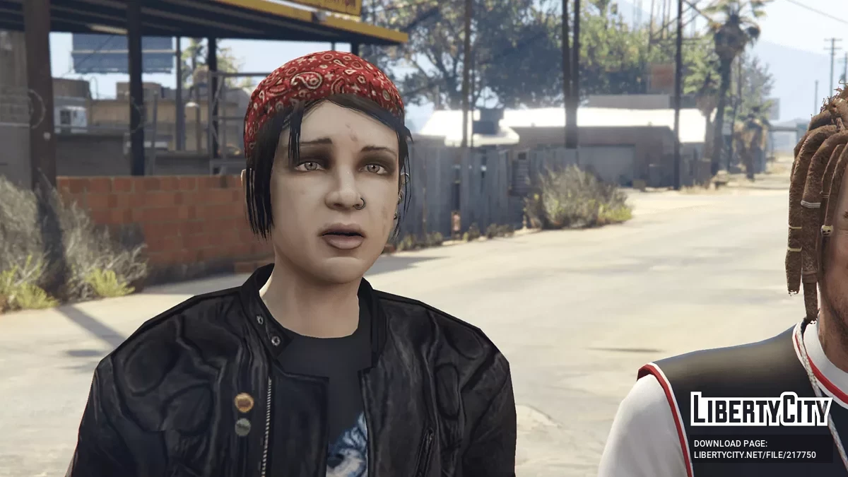 Ashley Butler из GTA TLAD / GTA 5
