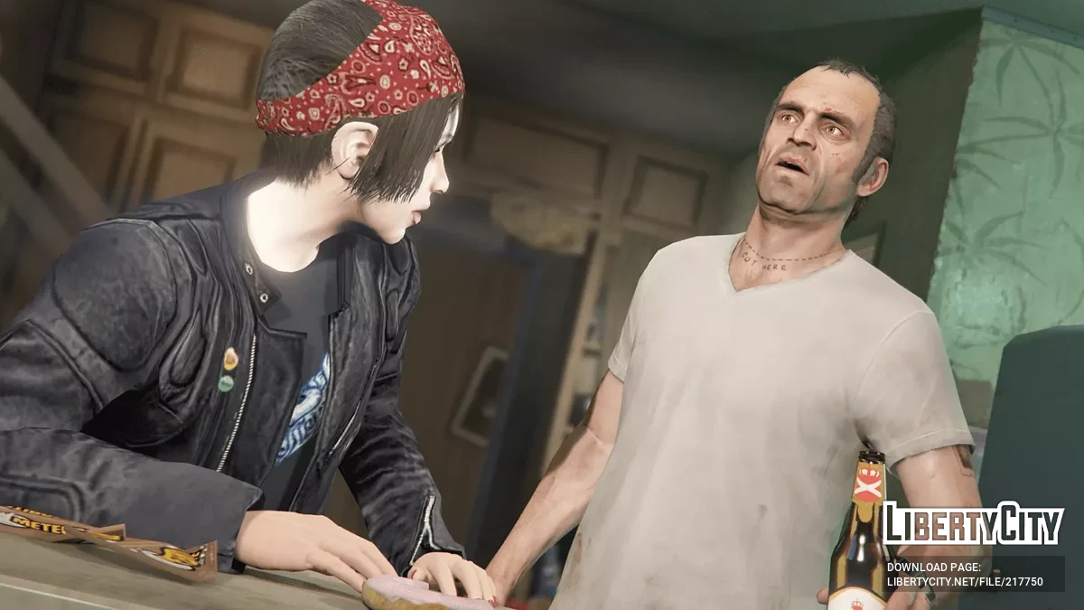 Ashley Butler из GTA TLAD / GTA 5