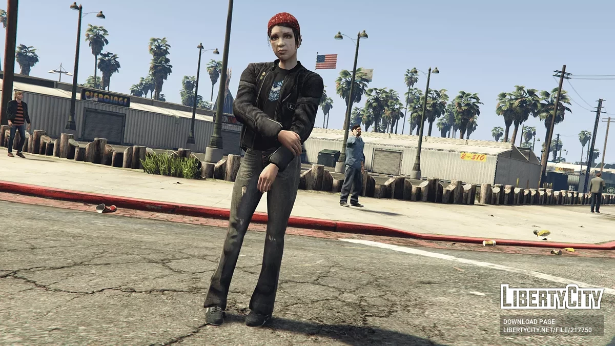Ashley Butler из GTA TLAD / GTA 5