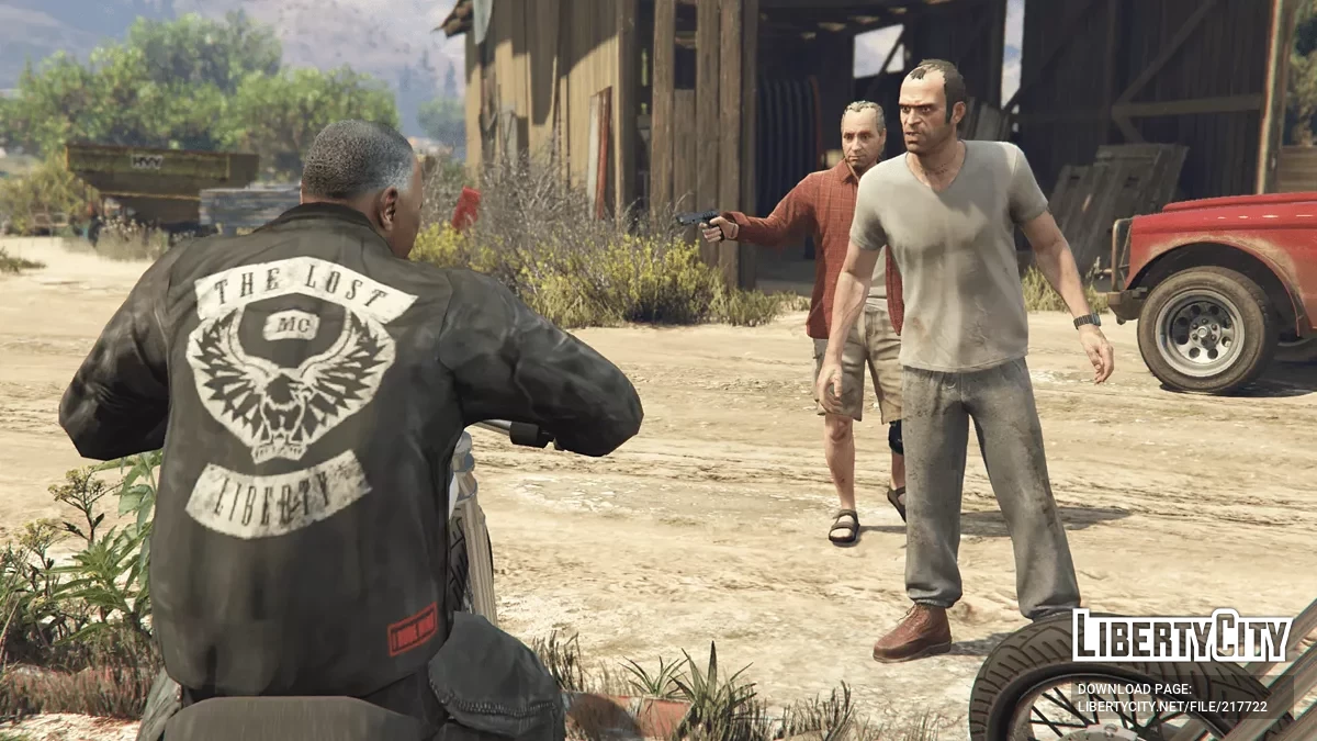 Clay Simons из GTA TLAD / GTA 5