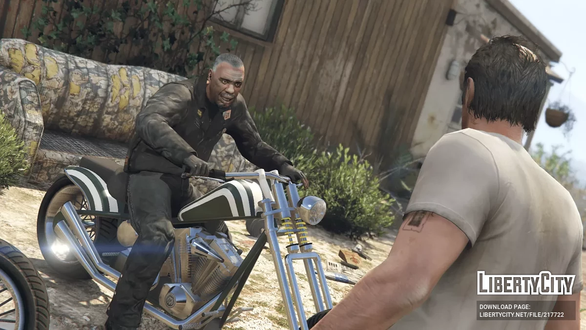 Clay Simons из GTA TLAD / GTA 5