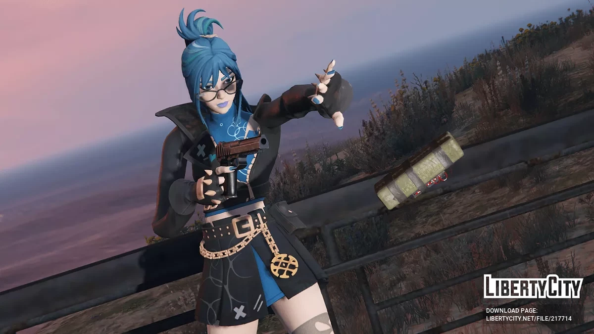 Hope из Fortnite [Add-On Ped] / GTA 5