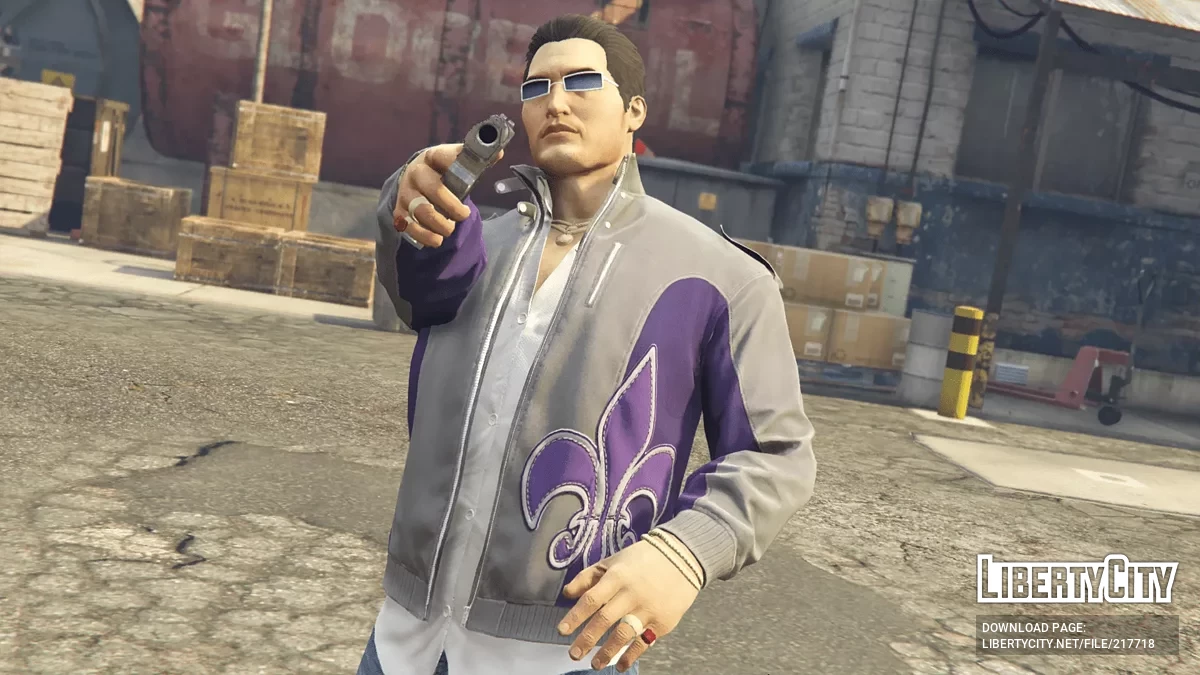 Johnny Gat (Saints Row 3 Remastered) [Add-On Ped | Replace] / GTA 5
