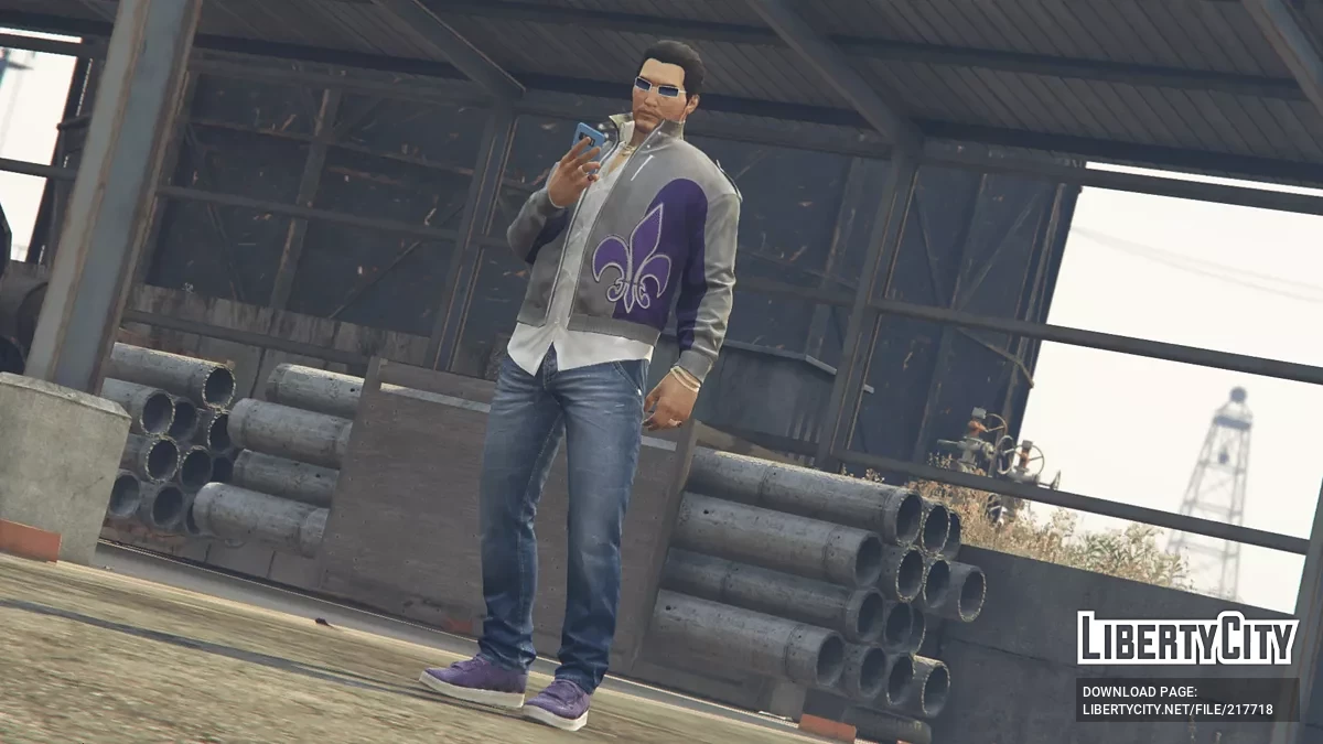 Johnny Gat (Saints Row 3 Remastered) [Add-On Ped | Replace] / GTA 5