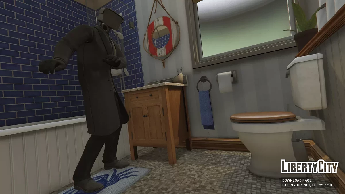 Skibidi Toilet Cameraman из Fortnite / GTA 5