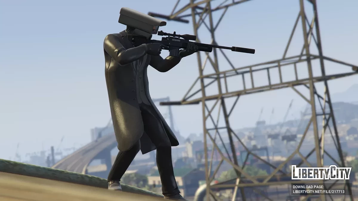 Skibidi Toilet Cameraman из Fortnite / GTA 5