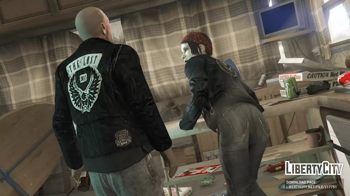 TLAD Johnny Klebitz Player Mod (Trevor Replacement) | Cutscene Face Anims / GTA 5