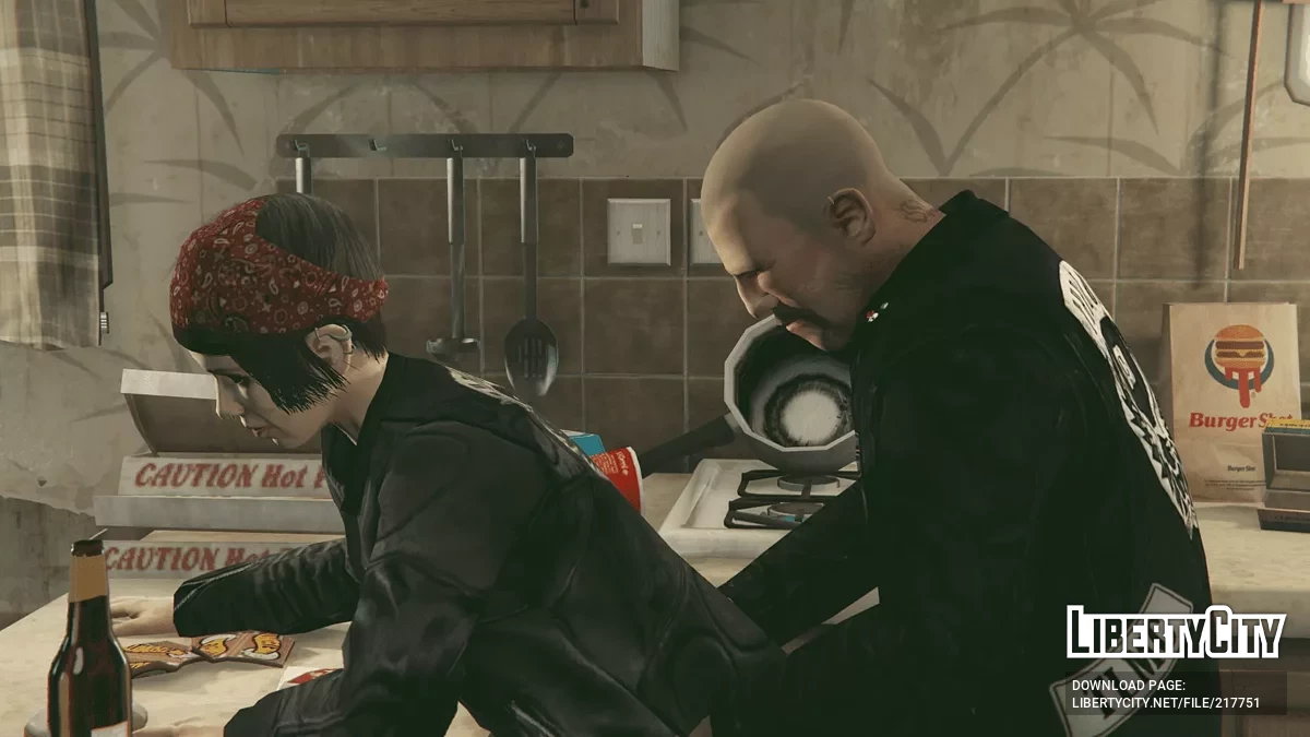 TLAD Johnny Klebitz Player Mod (Trevor Replacement) | Cutscene Face Anims / GTA 5