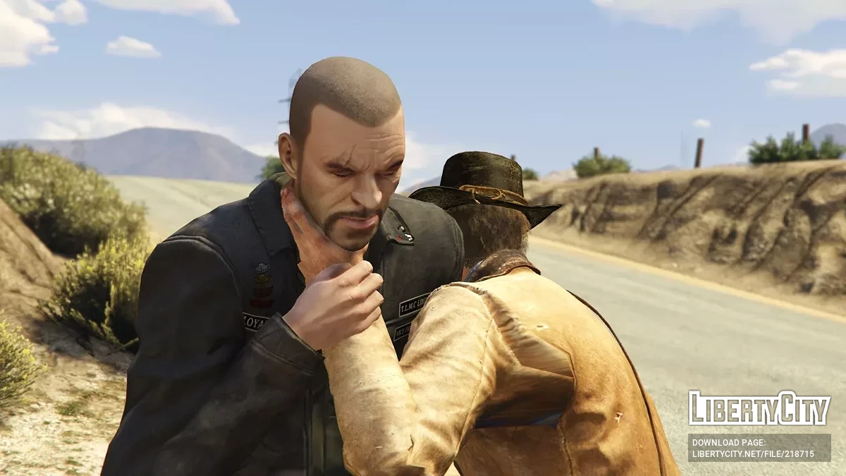Артур Морган из RDR2 / GTA 5