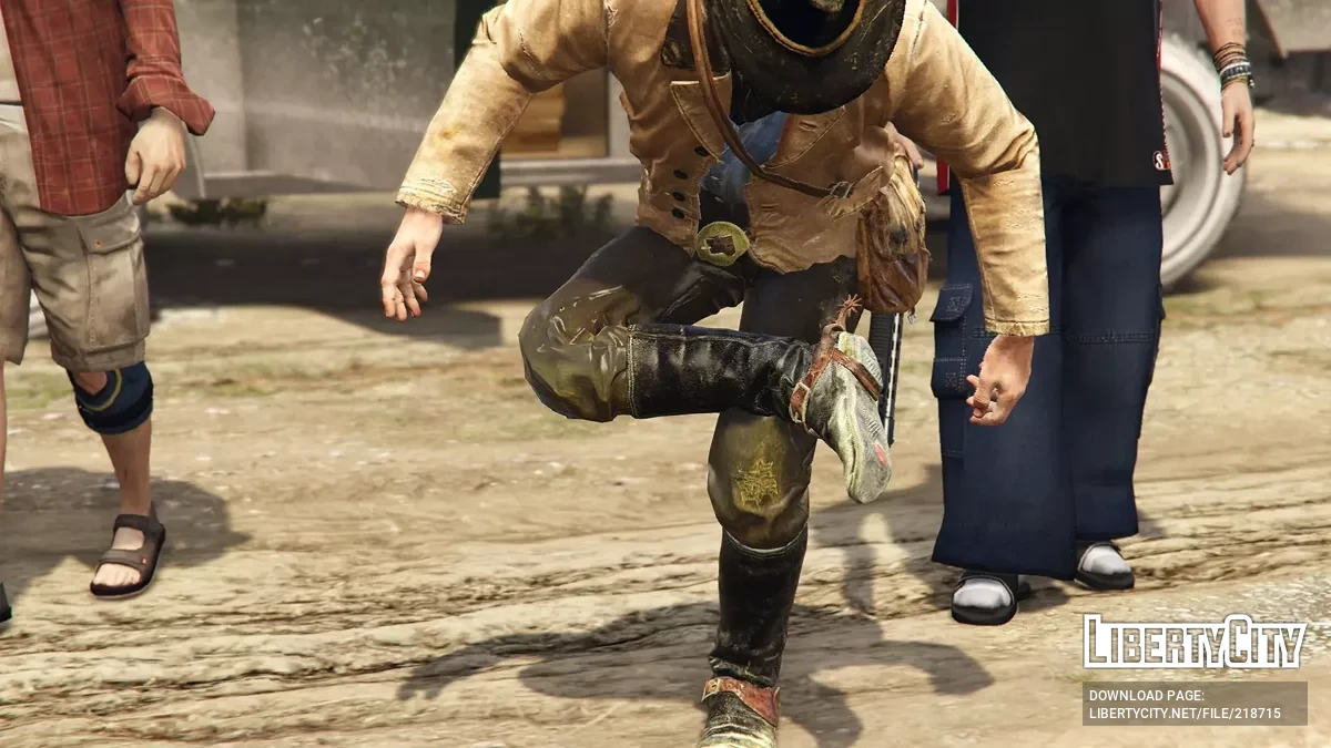 Артур Морган из RDR2 / GTA 5