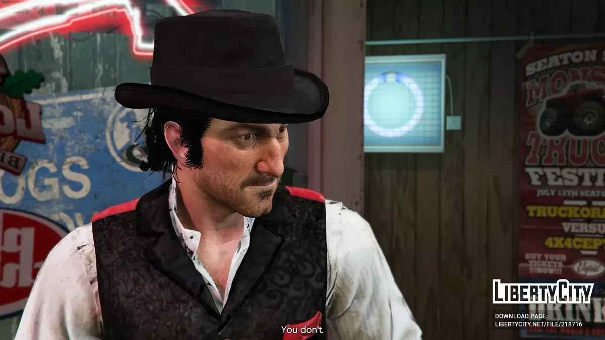 Датч ван дер Линде из RDR2 / GTA 5