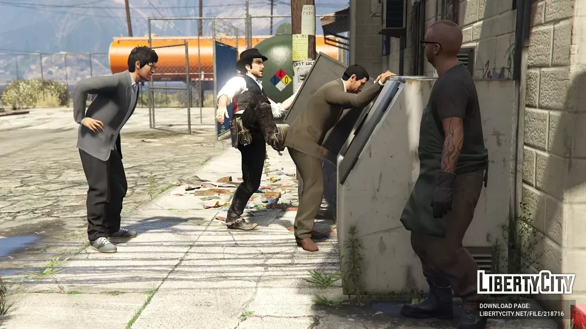 Датч ван дер Линде из RDR2 / GTA 5