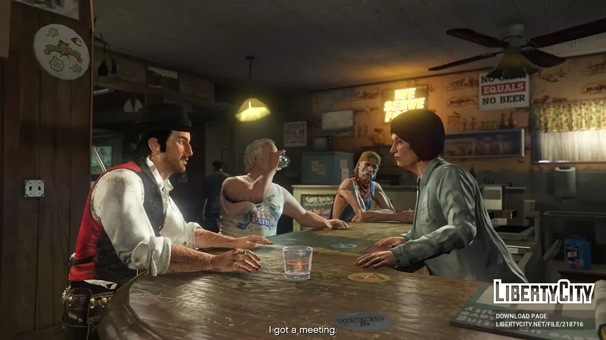 Датч ван дер Линде из RDR2 / GTA 5