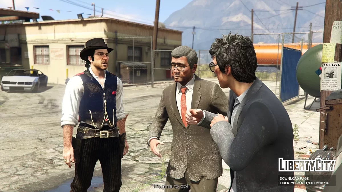 Датч ван дер Линде из RDR2 / GTA 5