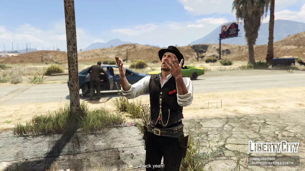 Датч ван дер Линде из RDR2 / GTA 5
