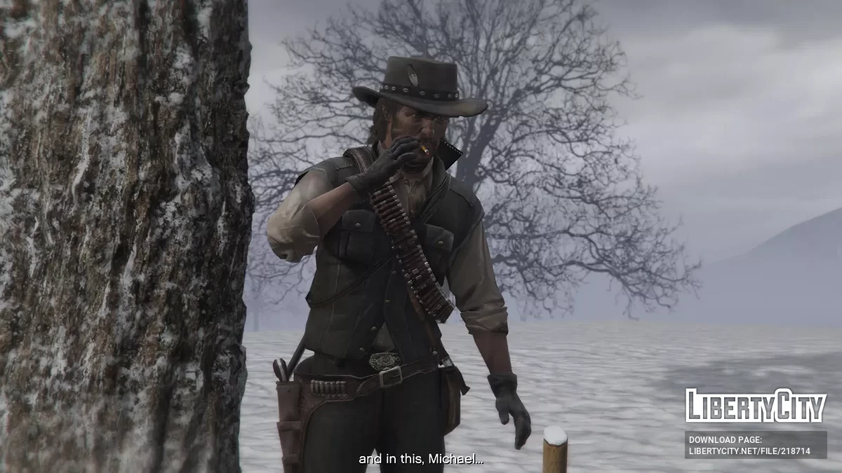 Джон Марстон из RDR2 / GTA 5