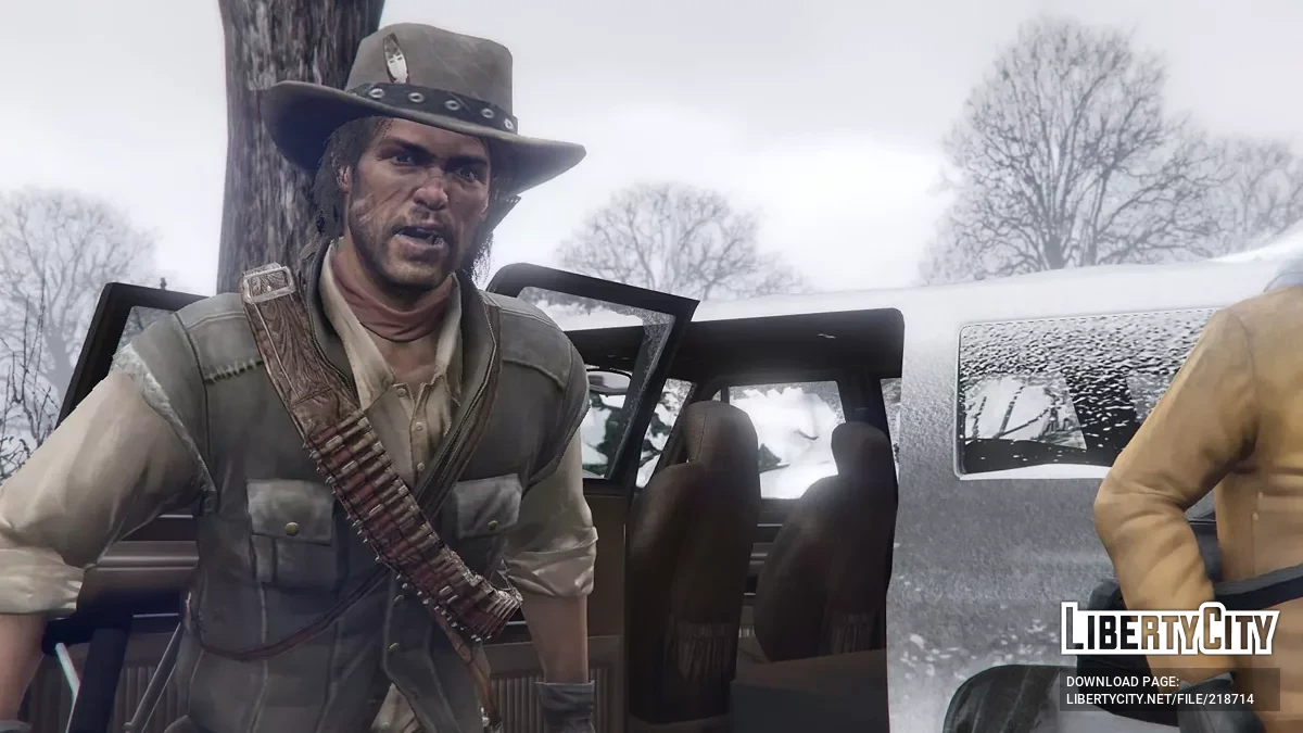 Джон Марстон из RDR2 / GTA 5