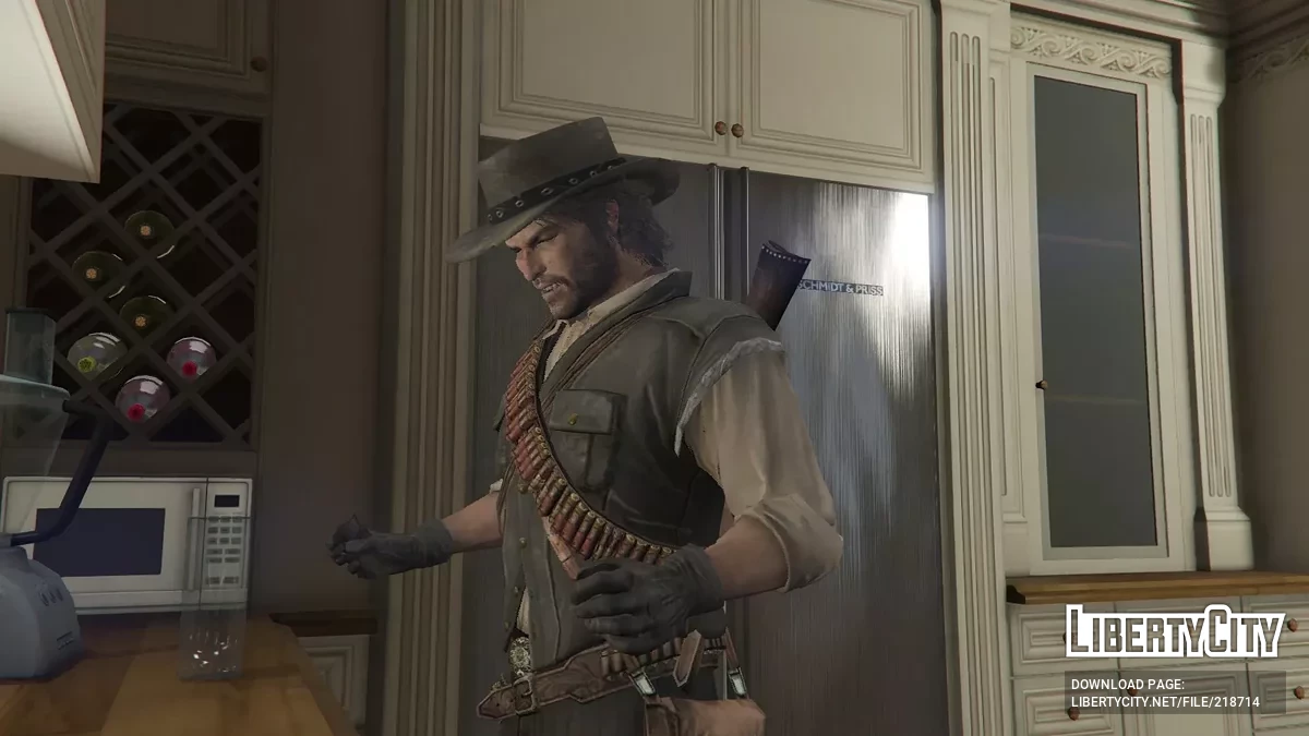 Джон Марстон из RDR2 / GTA 5