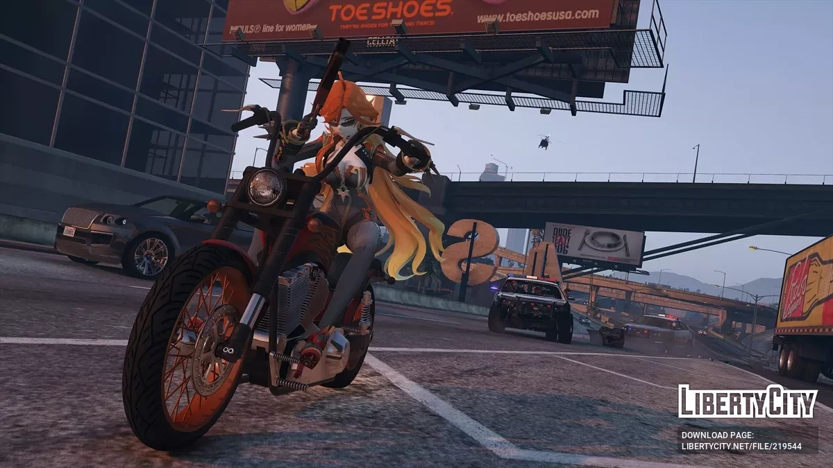 Мавуика из Genshin Impact / GTA 5