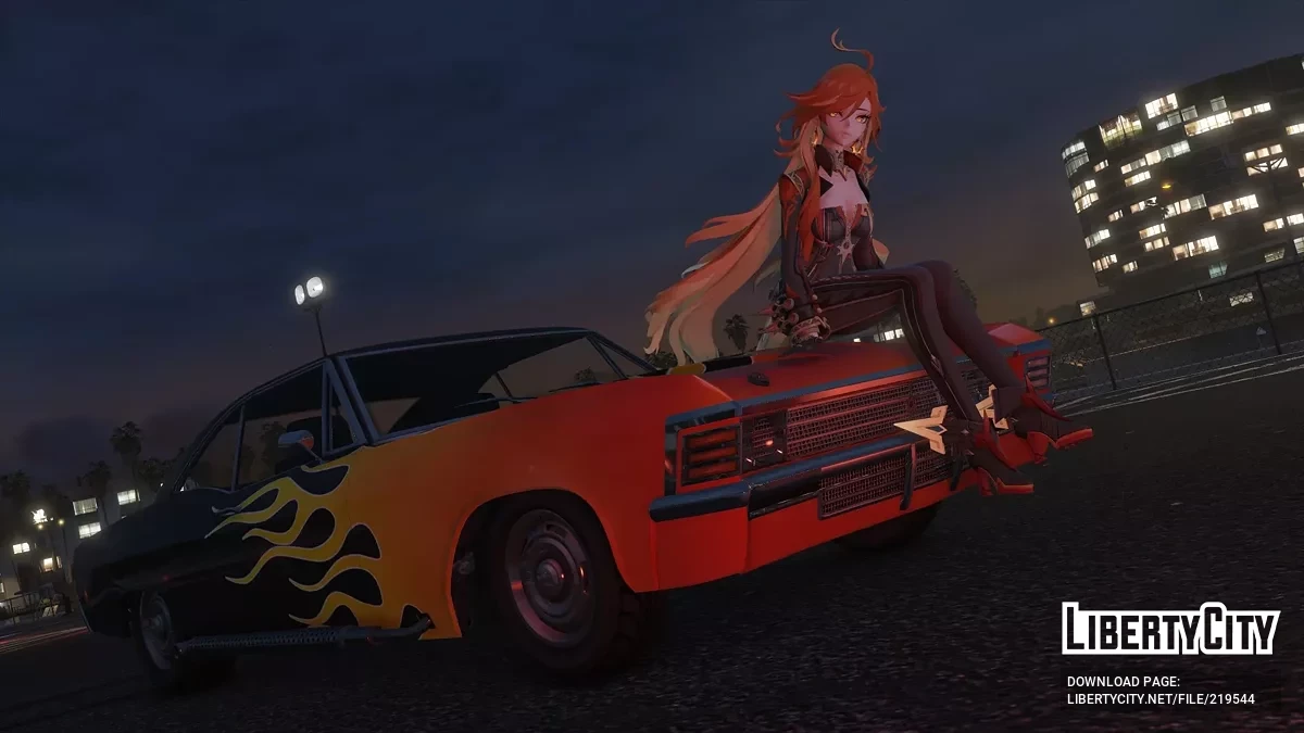Мавуика из Genshin Impact / GTA 5