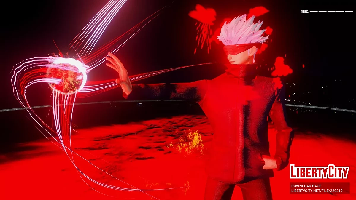 Сатору Годжо из Jujutsu Kaisen v2.0 / GTA 5