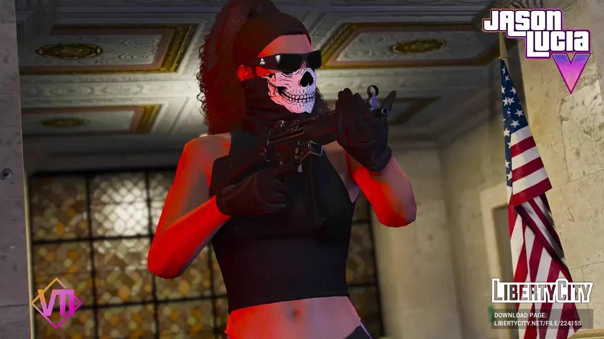 Джейсон и Лусия из GTA 6 / GTA 5