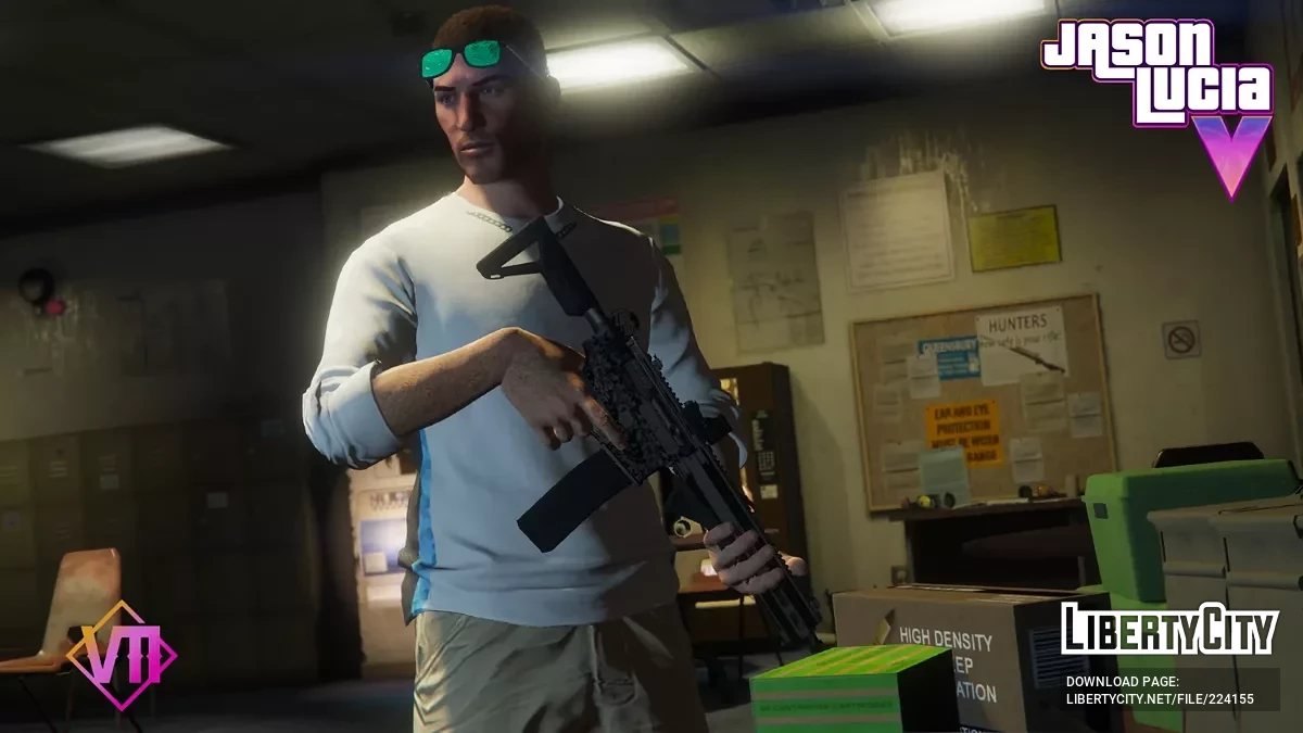 Джейсон и Лусия из GTA 6 / GTA 5