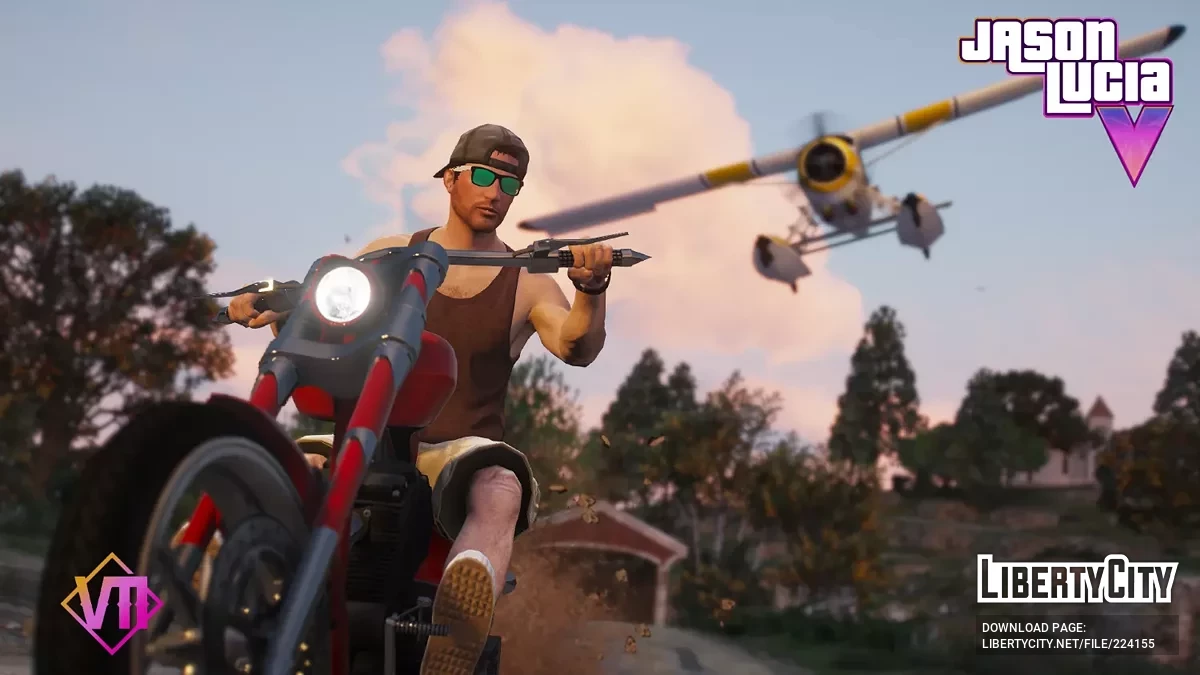 Джейсон и Лусия из GTA 6 / GTA 5