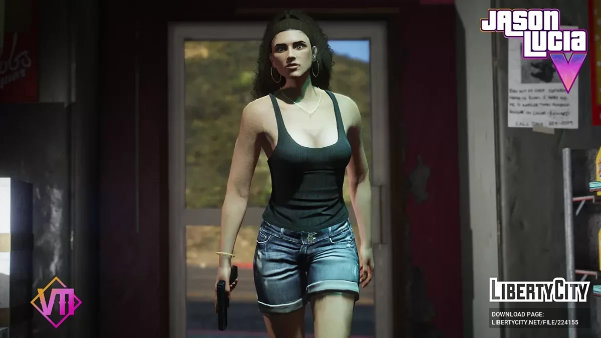 Джейсон и Лусия из GTA 6 / GTA 5