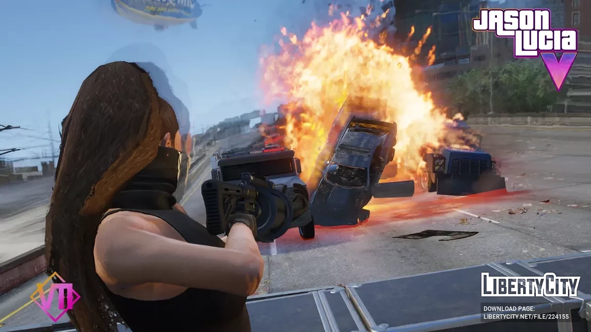 Джейсон и Лусия из GTA 6 / GTA 5