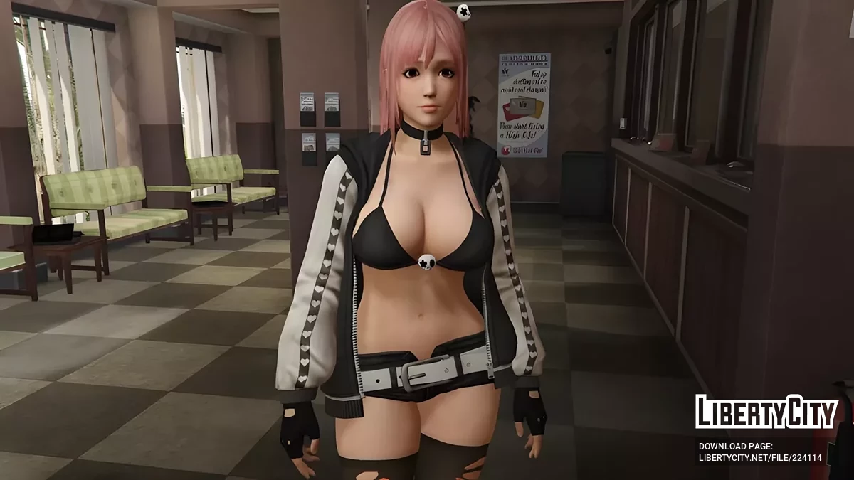 Honoka Newcomer из Dead or Alive 5: Last Round / GTA 5