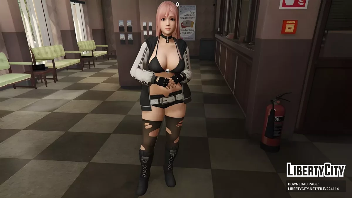 Honoka Newcomer из Dead or Alive 5: Last Round / GTA 5