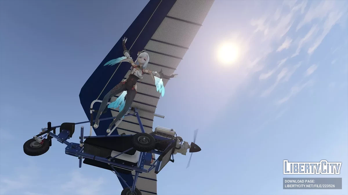 Шэнь Хэ из Genshin Impact v1.3 / GTA 5