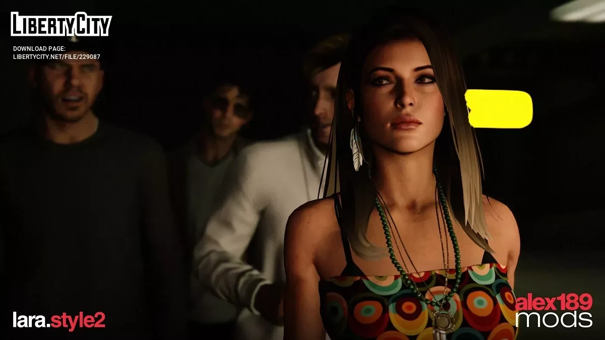 Повседневная одежда Лары Крофт - Стиль II v2.0 / GTA 5