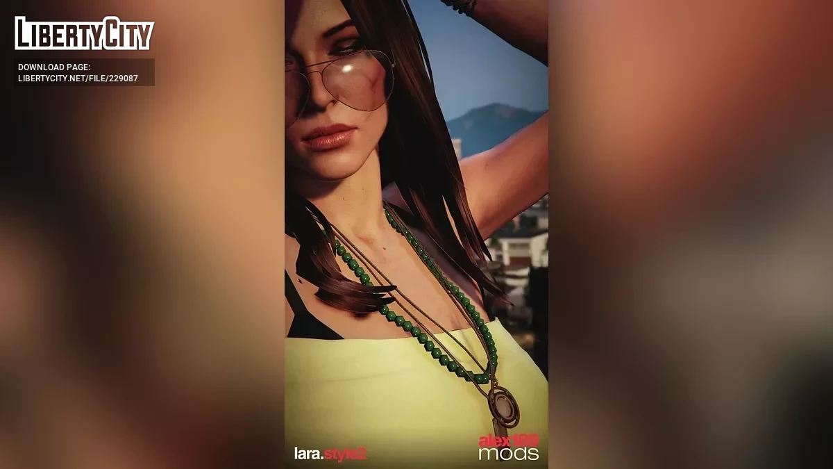 Повседневная одежда Лары Крофт - Стиль II v2.0 / GTA 5