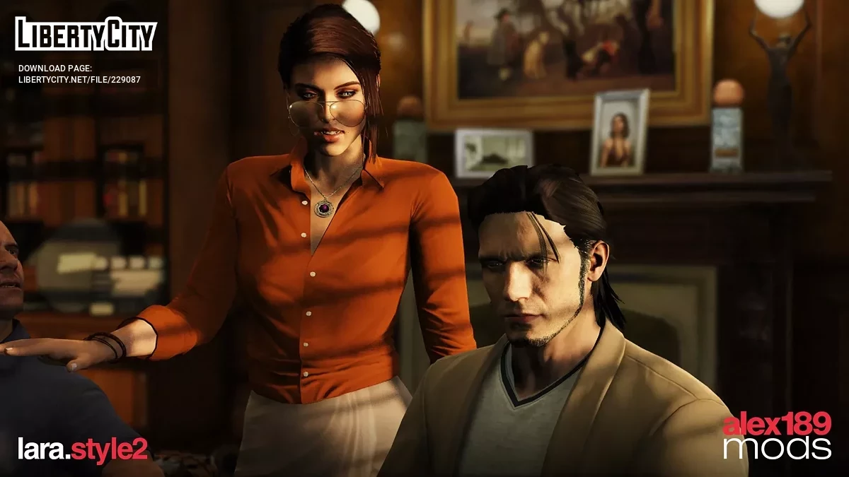 Повседневная одежда Лары Крофт - Стиль II v2.0 / GTA 5