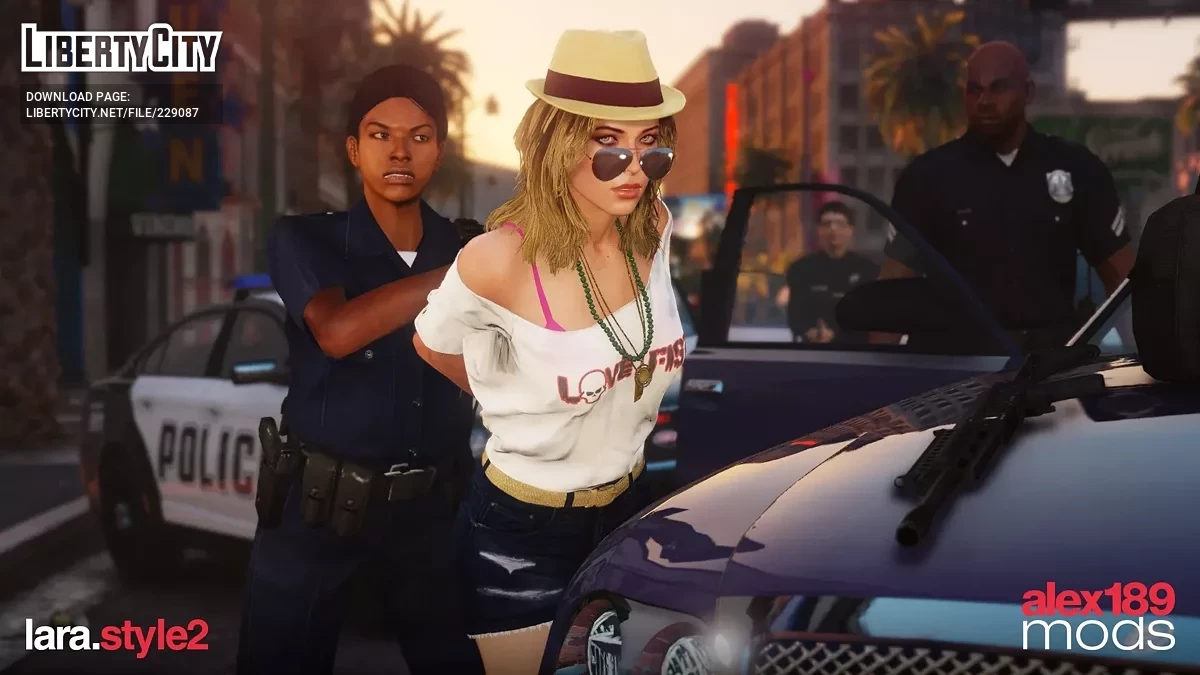 Повседневная одежда Лары Крофт - Стиль II v2.0 / GTA 5