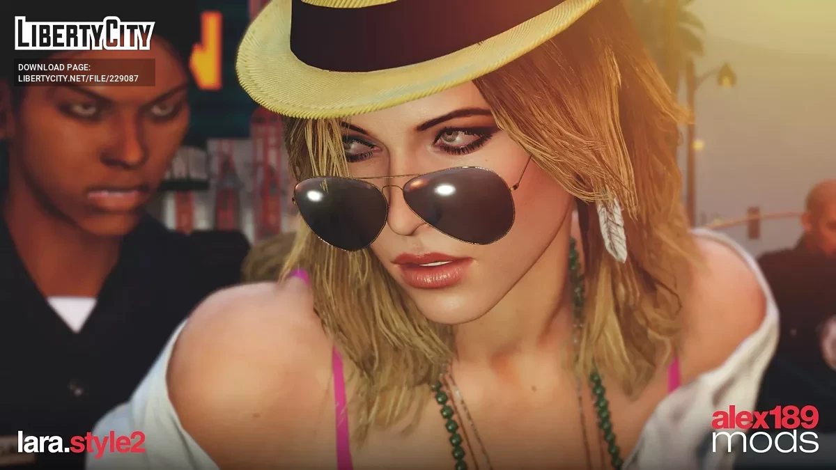 Повседневная одежда Лары Крофт - Стиль II v2.0 / GTA 5