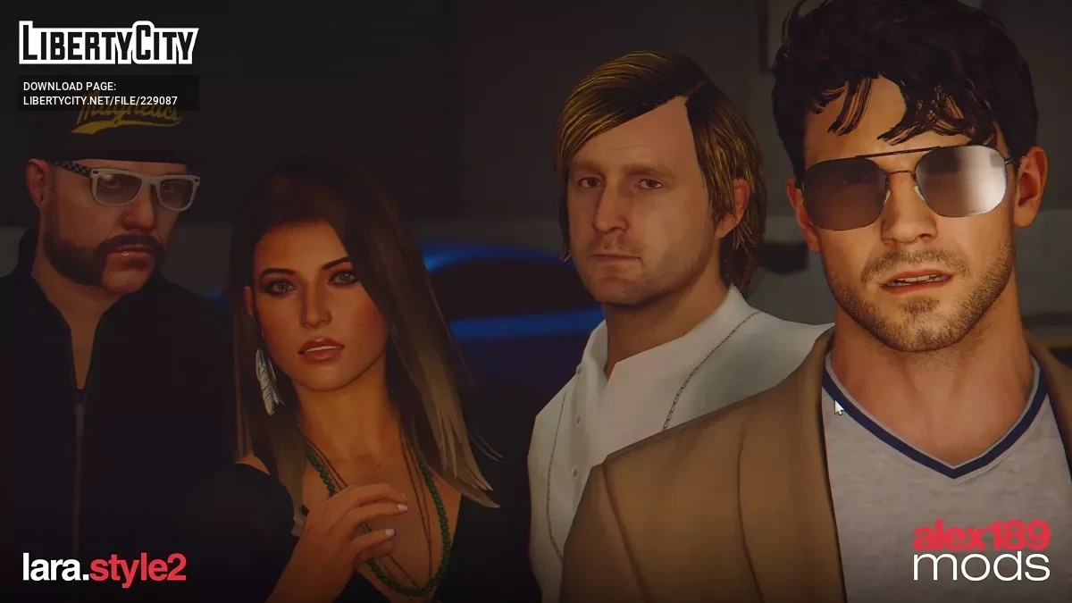 Повседневная одежда Лары Крофт - Стиль II v2.0 / GTA 5