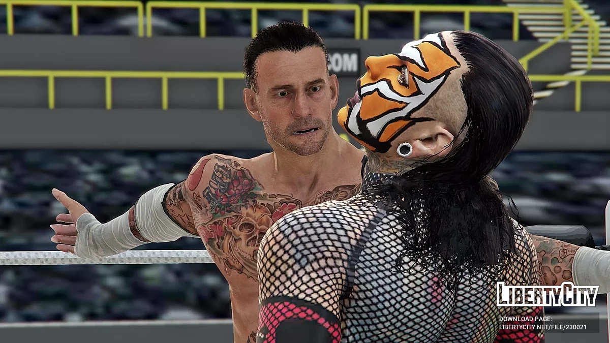 CM Punk | WWE 2K25 (Дополнение для Педа) / GTA 5