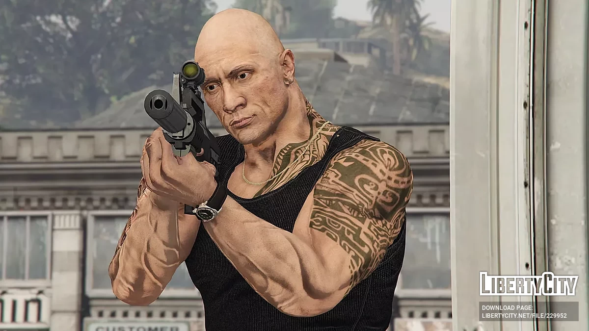 Дуэйн Джонсон (Add-On) / GTA 5