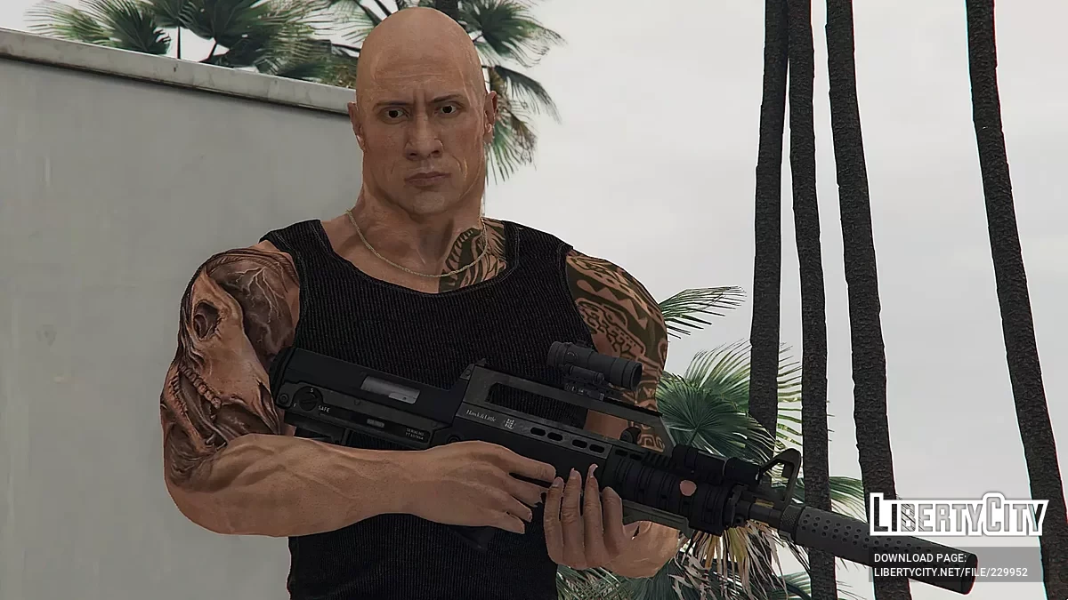 Дуэйн Джонсон (Add-On) / GTA 5