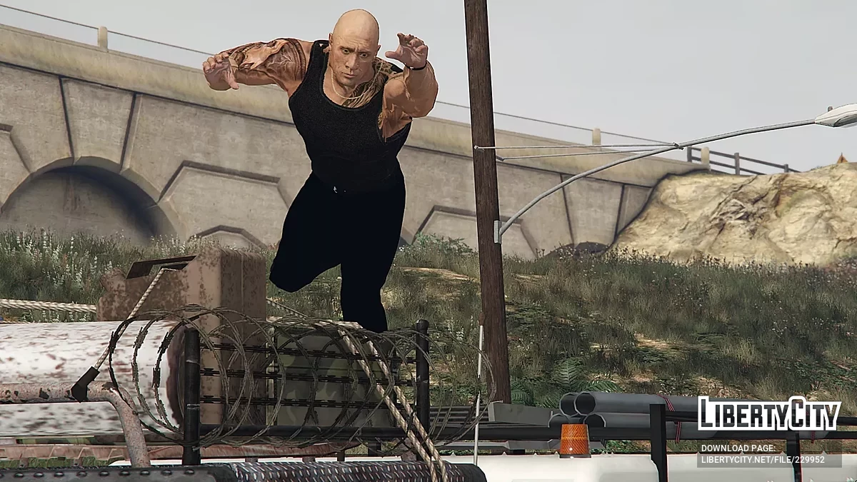 Дуэйн Джонсон (Add-On) / GTA 5
