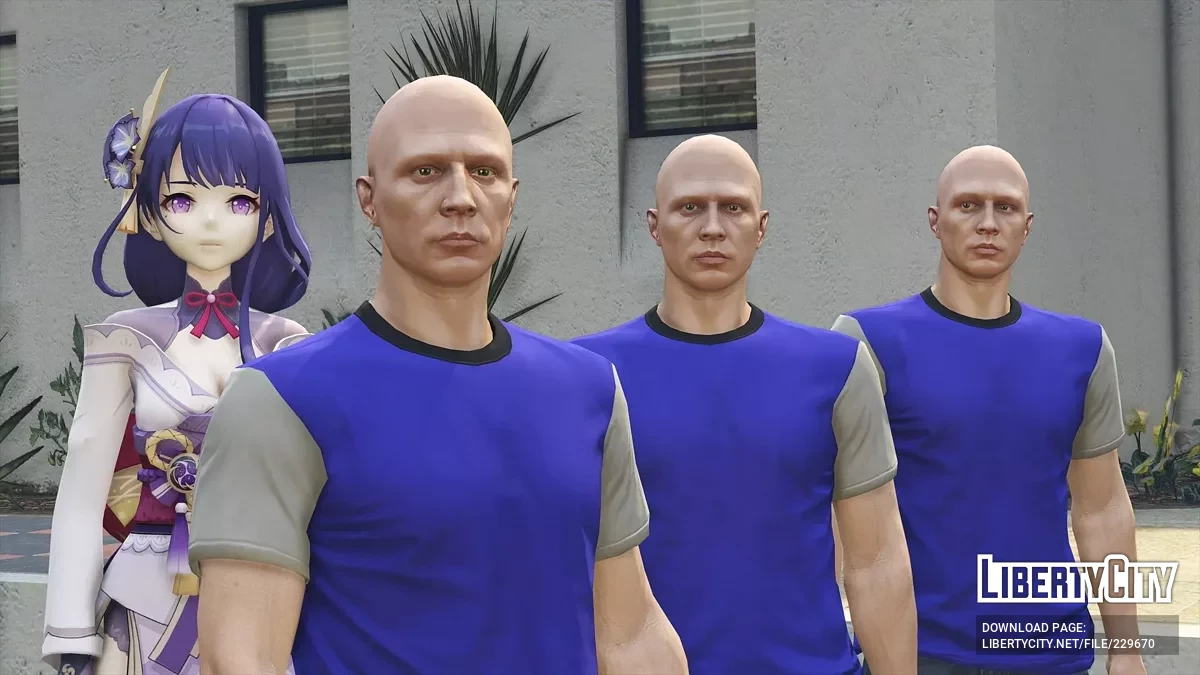 Сёгун Райдэн из Genshin Impact v1.0 / GTA 5