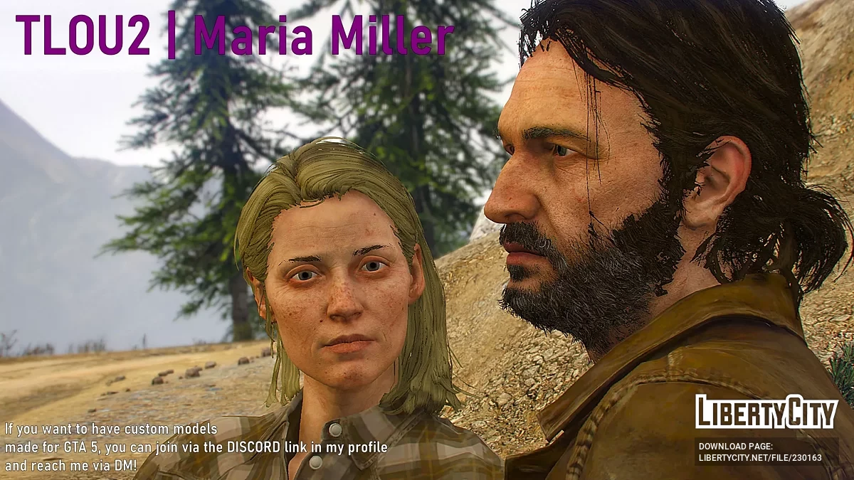 Мария из The Last of Us 2 (Add-On) / GTA 5