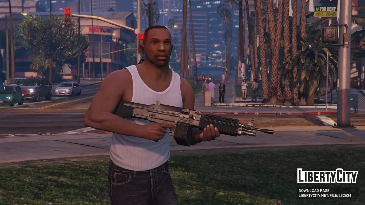 CJ, Tommy Vercetti and Claude Head Replacements / GTA 5