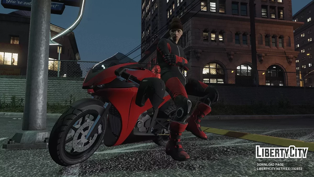 Джина из Midnight Club 2 (MENYOO-пресет) / GTA 5