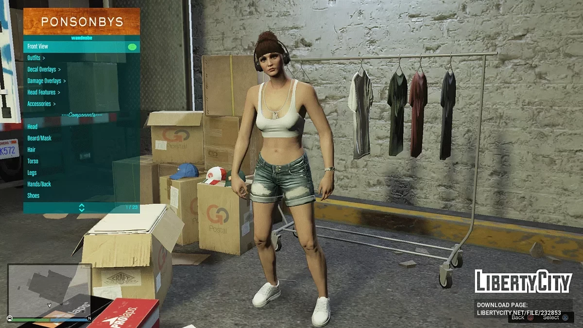 Джина из Midnight Club 2 (MENYOO-пресет) / GTA 5